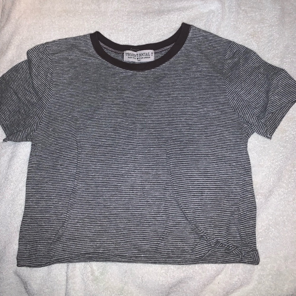 Stripped crop top